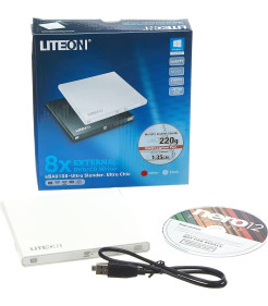 DVDRW EXT SLIM LITE ON EBAU108